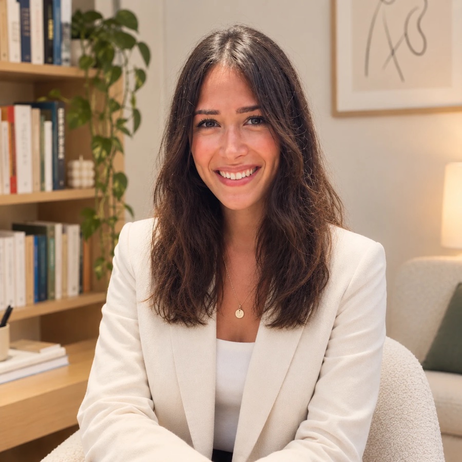 Portrait de Andie Bedoucha, gérante de L'Espace Commun